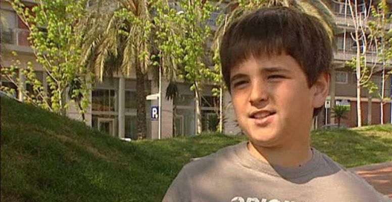 Telediario 1 - Los niños eligen su equipo