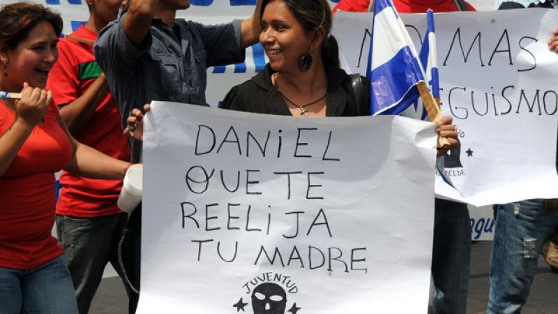 Daniel Ortega busca en Nicaragua una reelección no prevista en la Constitución