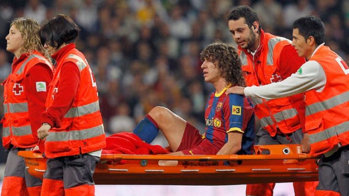 Telediario 1 - Puyol, duda para la final de Copa