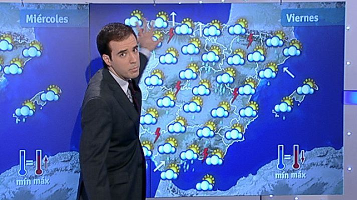 El tiempo - Lluvias en toda la península