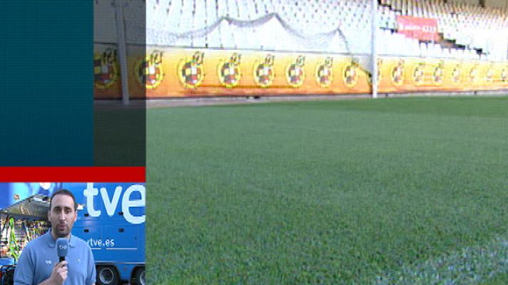 Telediario 1 - La alfombra de Mestalla, preparada