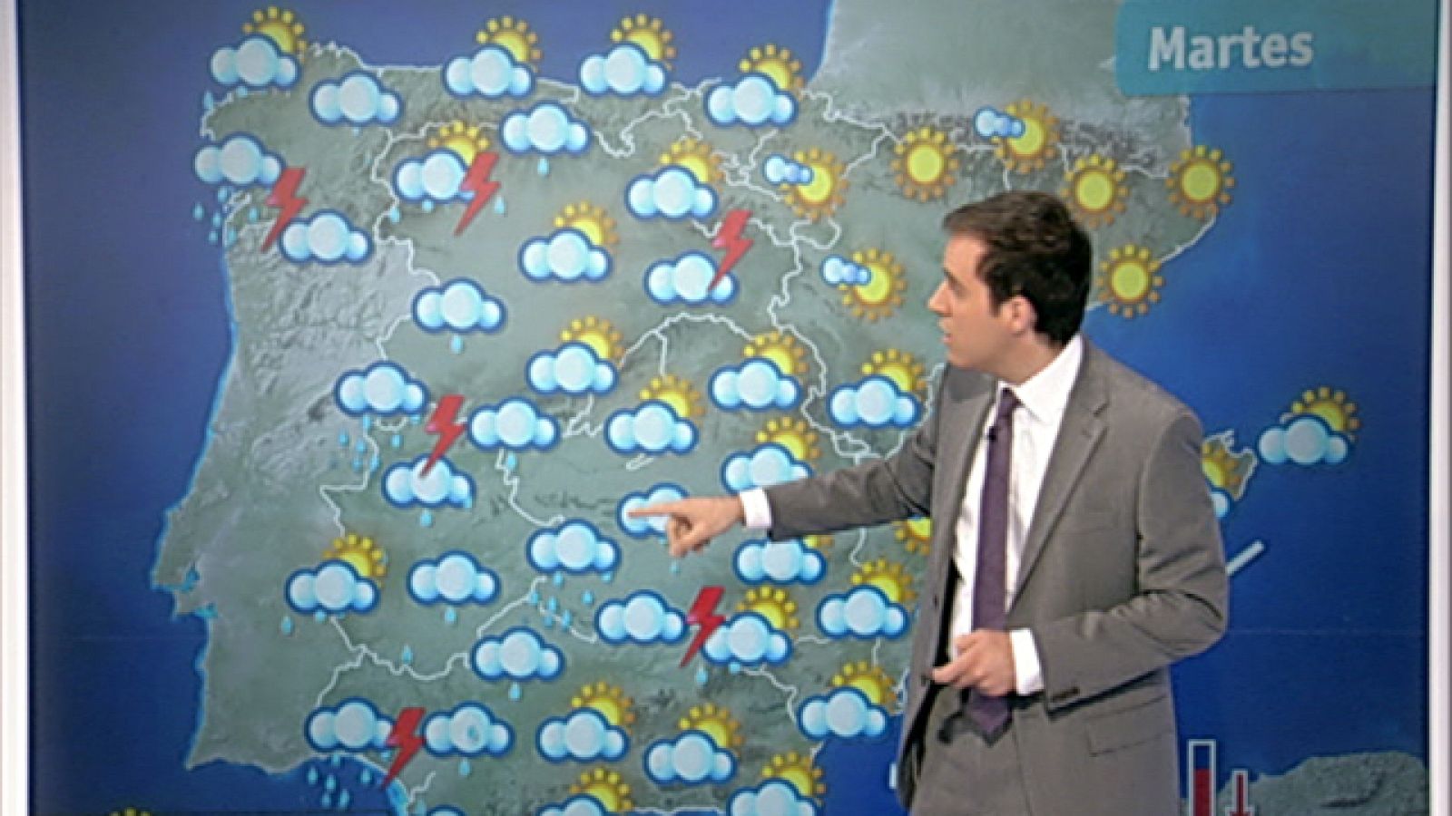 Aumento gradual de la nubosidad en la mayor parte de la Península