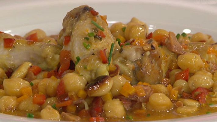 RTVE Cocina - Puchero de pollo con garbanzos