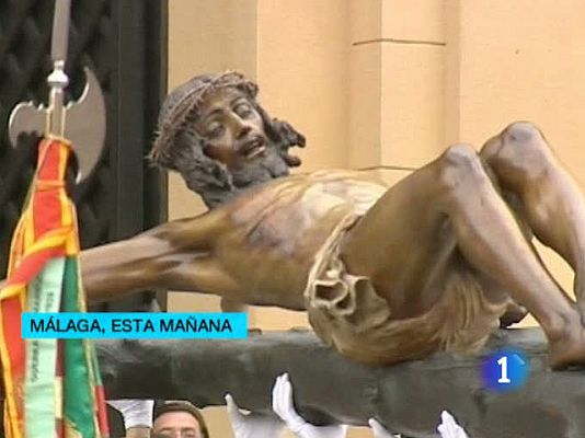 Telediario 1 - Procesiones en toda España