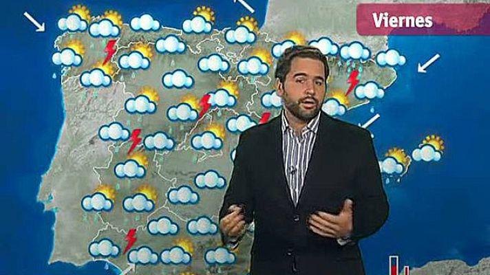 El tiempo - Precipitaciones en el norte
