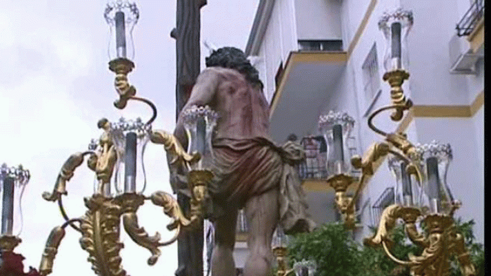Telediario 1 - Procesiones en Sevilla y Navarra