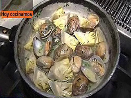 RTVE Cocina - Alcachofas con almejas