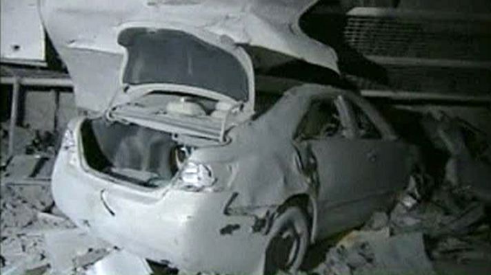 Telediario 1 - Bombardeos sobre Misrata