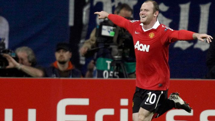 Champions League - Rooney pone el 0-2 al marcador