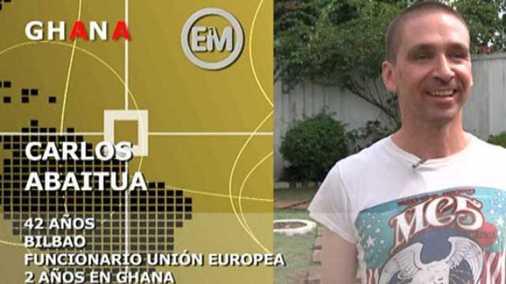 Españoles en el mundo - Ghana - Carlos