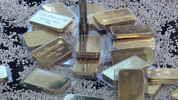 Telediario 1 - El oro, en máximos