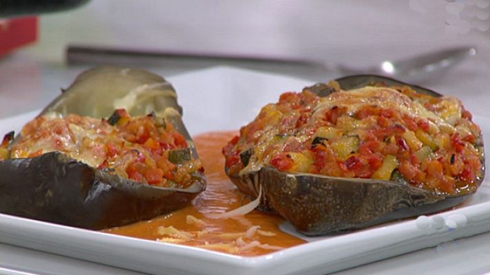 RTVE Cocina - Berenjenas rellenas de verduritas