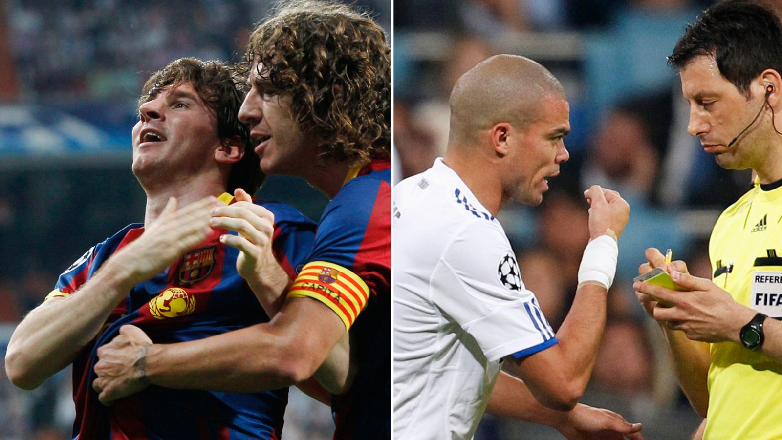 Mejores jugadas del Real Madrid 0 - 2 FC Barcelona, correspondiente a la ida de semifinales de la Champions League. Messi ha sido el autor de los dos tantos.