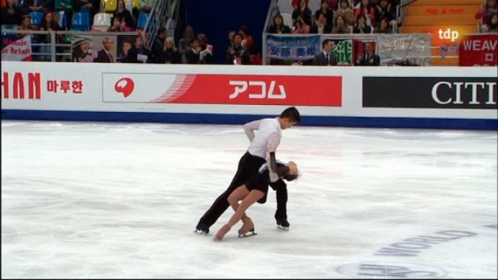 Patinaje sobre hielo - Programa corto parejas