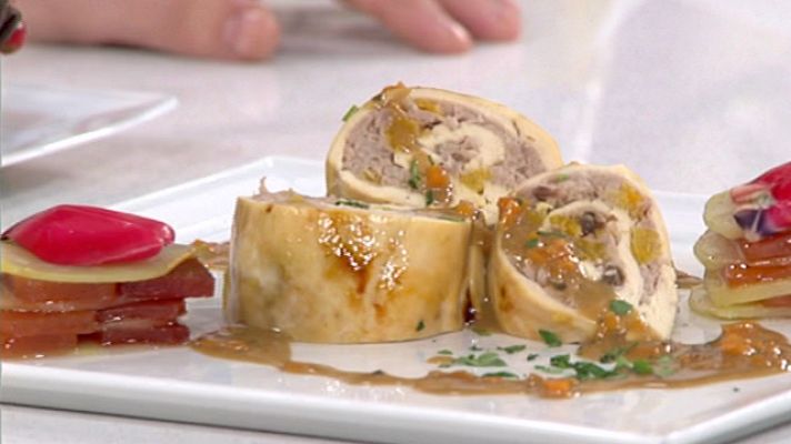 RTVE Cocina - Vieiras y pollo relleno