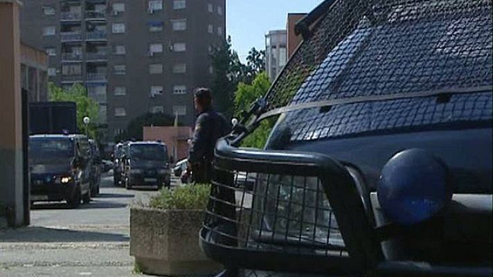 Telediario 1 - Máxima seguridad en el Madrid-Barça