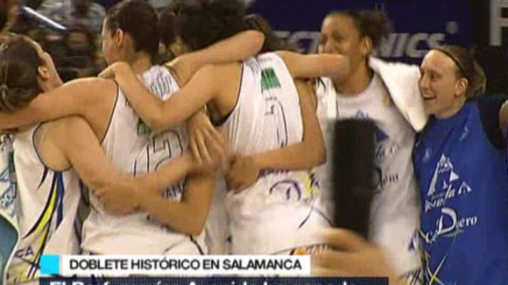 Telediario 1 - El Perfumerías Avenida gana la Liga