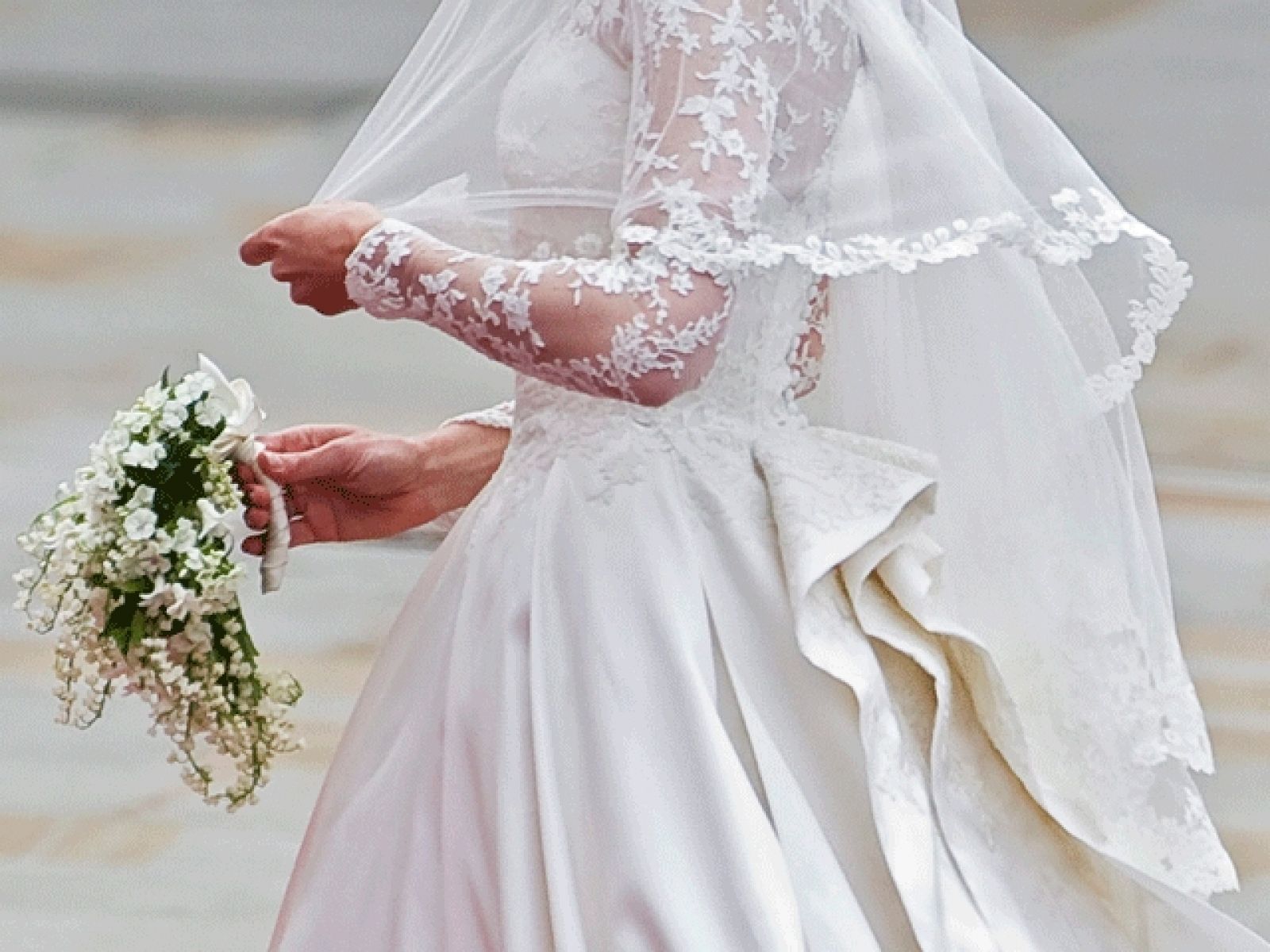 El ramo de Catalina, un cariñoso guiño a su marido