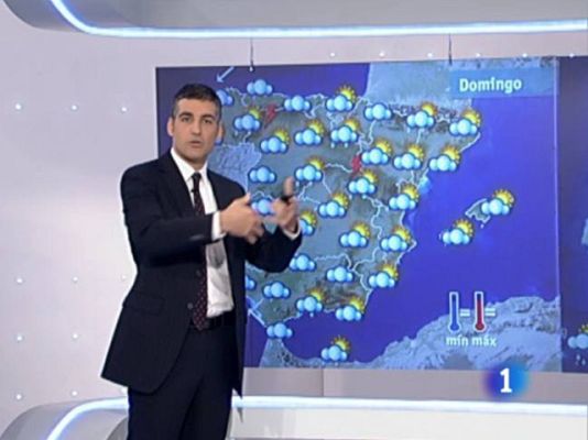 El tiempo - Lluvias en Galicia y Extremadura