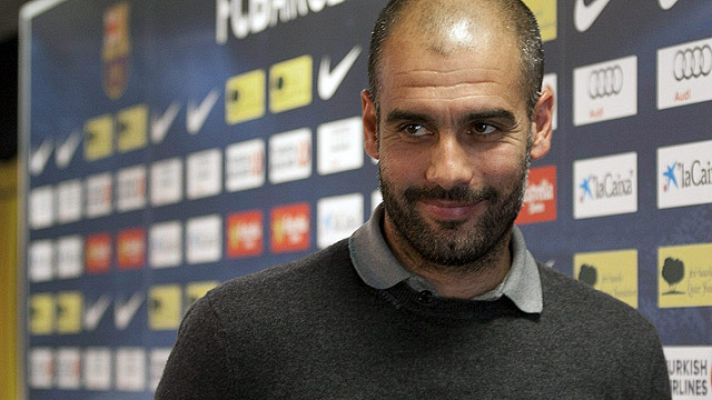 Telediario 1 - Guardiola mira de nuevo a la Liga