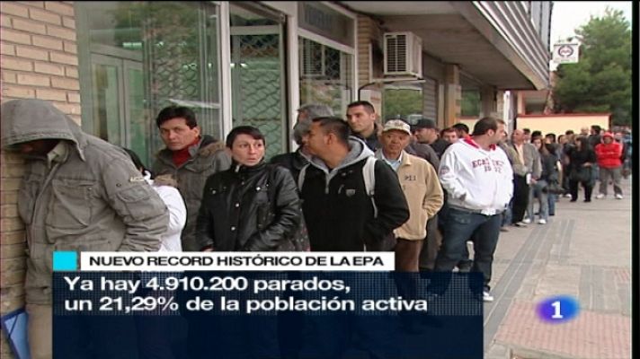 Telediario 1 - Telediario - 21 horas - 29/04/11