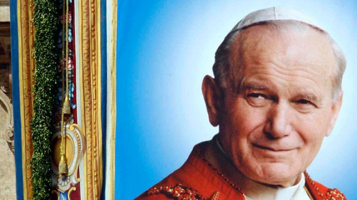  - Momento de la beatificación de Juan Pablo II