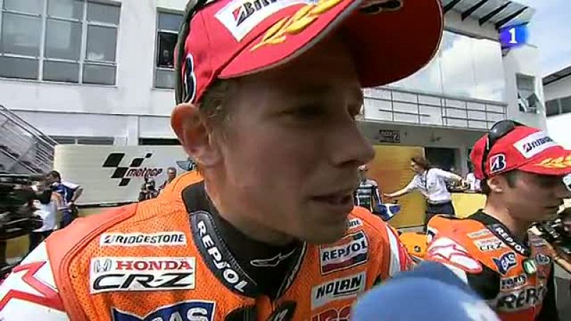 Stoner, con dolor de espalda | Ver