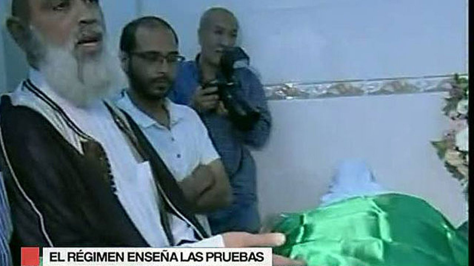 Confirman la muerte del hijo menor de Gadafi