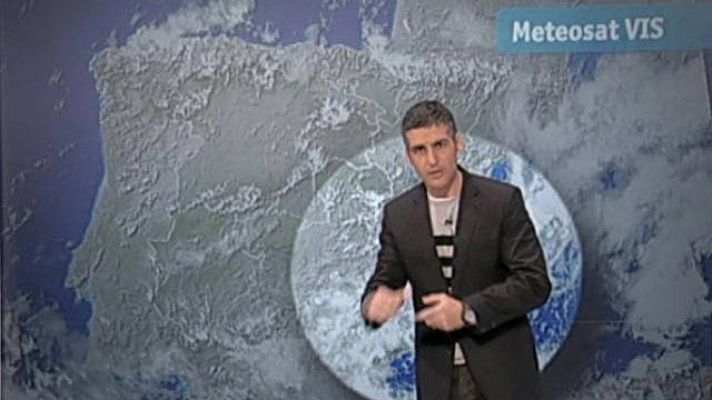 El tiempo - Cielo cubierto y lluvias