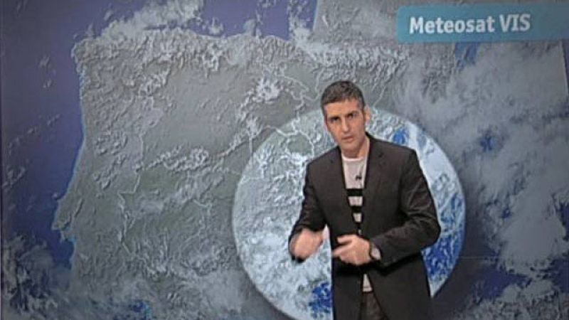 Cielo cubierto y chubascos generalizados en todo el país