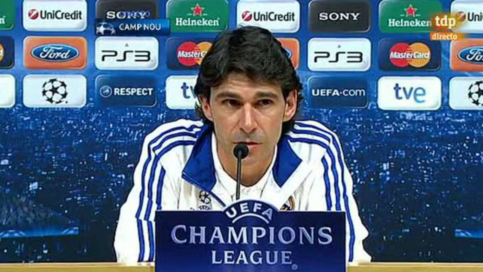 Rueda íntrega de Karanka y Benzema - Champions League | Ver