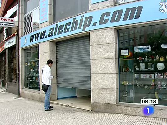 Telediario 1 - Nintendo acusa a un empresario asturiano de violar la propiedad industrial e intelectual