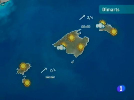 Informatiu Balear - El temps a les Illes Balears - 03/05/11