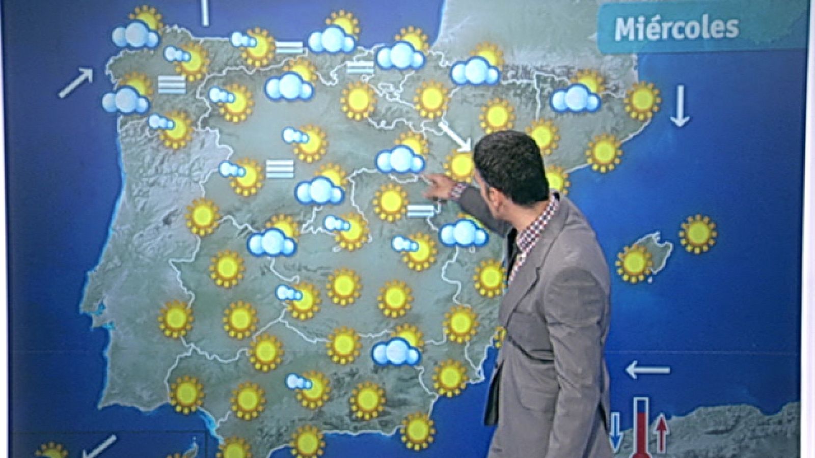 Temperaturas en ascenso en el sureste peninsular y pocos cambios en el resto