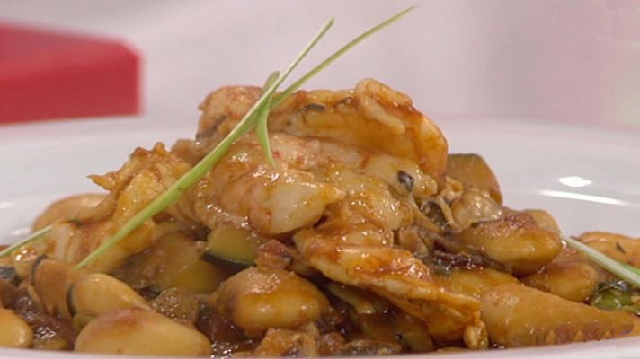 RTVE Cocina - Judiones con gambones