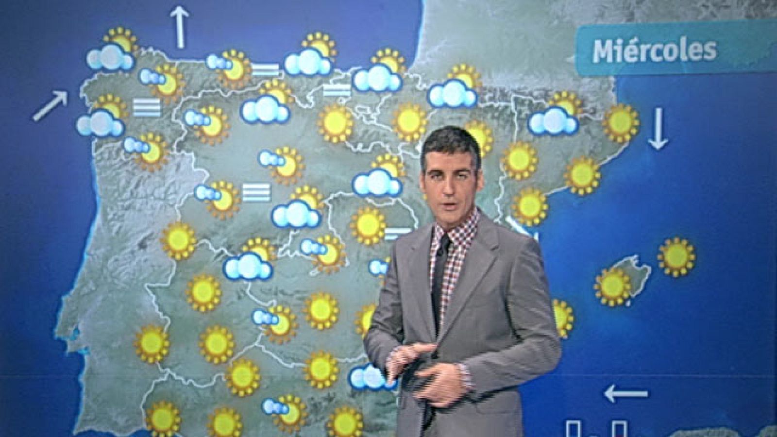 Nubes en el norte y despejado en el resto de la península y Baleares - El tiempo | Ver