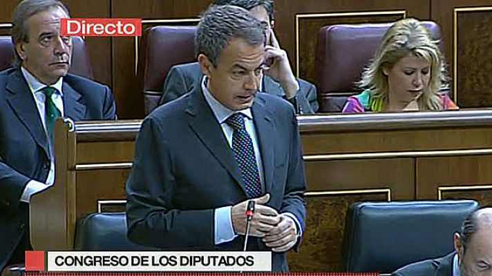 Informativo 24h - Zapatero cree que la reducción del paro en abril puede marcar una nueva tendencia