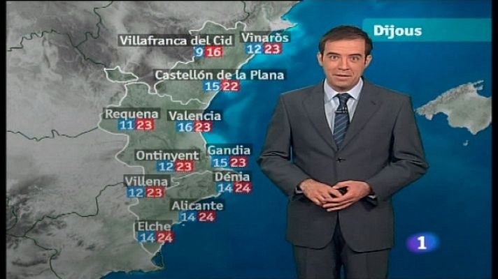 L'informatiu - Comunitat Valenciana - El tiempo en la C. V. - 04/05/11