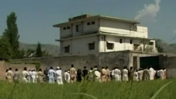 Telediario 1 - Los detalles del escondite de Osama