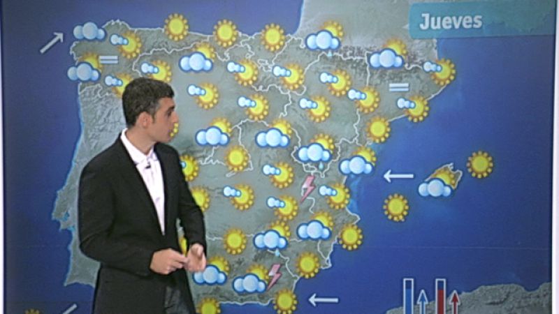 Probables  lloviznas en Galicia y aumento nubosidad en la mitad oriental