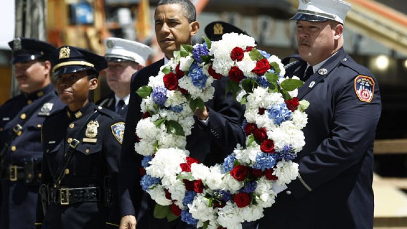 Obama rinde homenaje a las víctimas del 11-S tras la muerte de Bin Laden