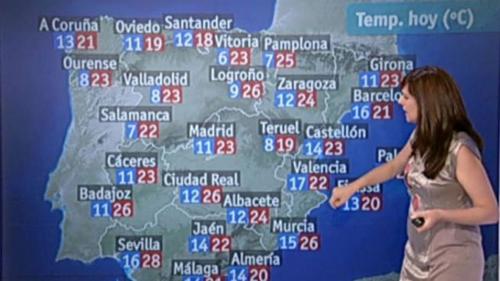 La Agencia Estatal de Meteorología (AEMET) prevé chubascos en muchos puntos del centro de la península este viernes. Las temperaturas experimentarán un descenso generalizado de alrededor de dos grados.