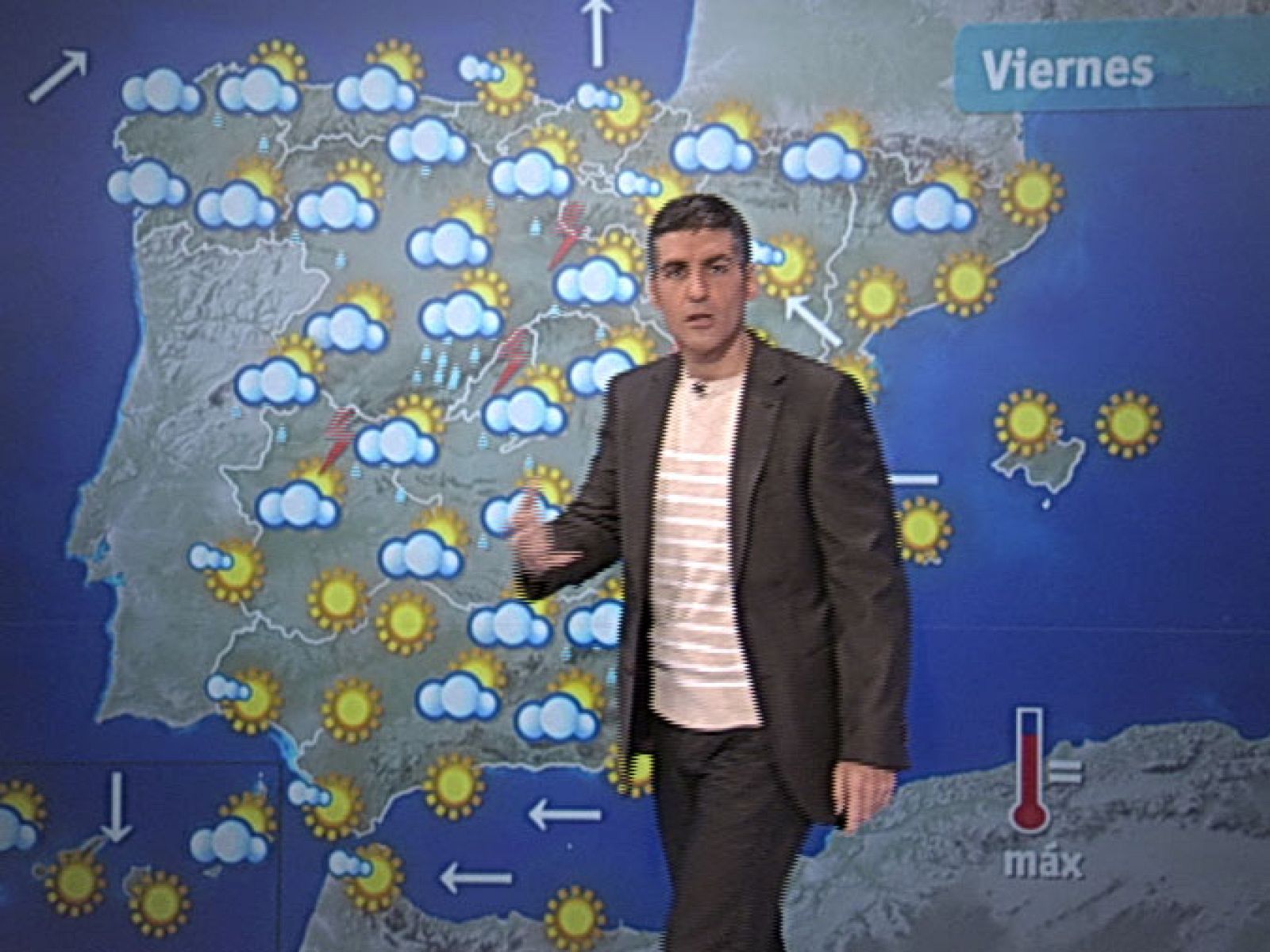 Descenso generalizado de las temperaturas en toda la península para el fin de semana