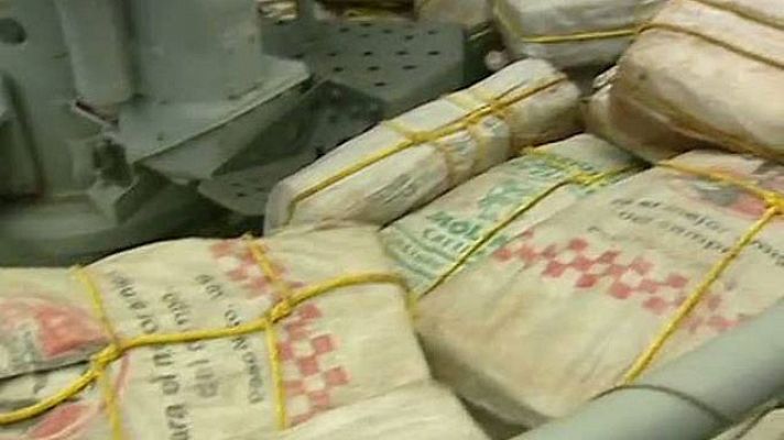 Telediario 1 - Desmantelan red de narcotraficantes