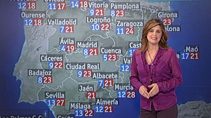 El tiempo - Despejado en toda la península