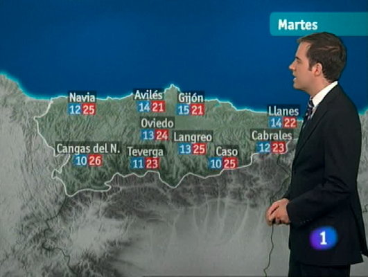 Panorama Regional - El tiempo en la Comunidad de Asturias - 09/05/11
