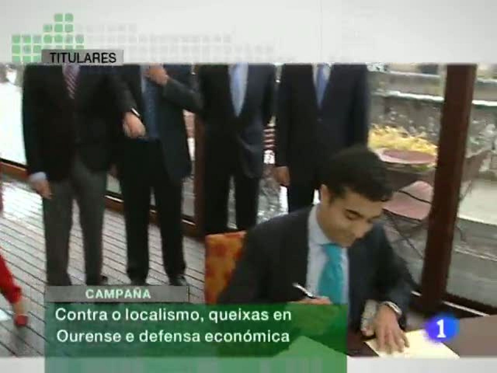 Telexornal. Informativo territorial de Galicia en 2' - 09/05/11