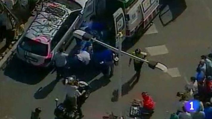 Telediario 1 - Ciclistas que perdieron la vida