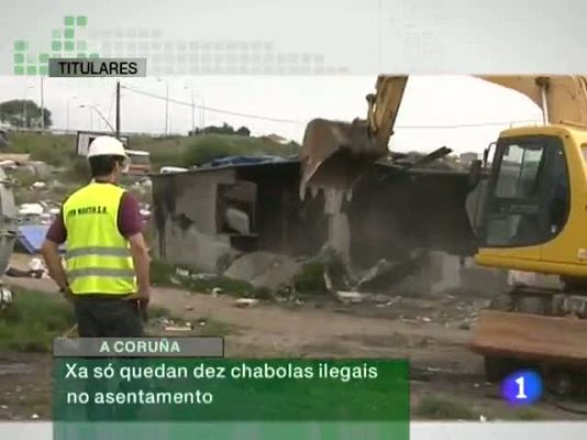 Telexornal - Galicia - Telexornal. Informativo territorial de Galicia en 2' - 10/05/11