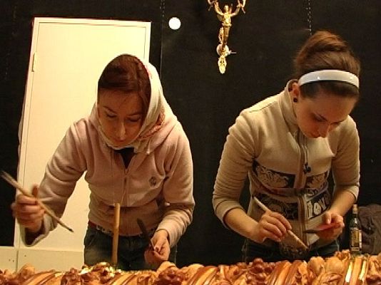 Telediario 1 - termina el teatro Bolshoi de Moscú